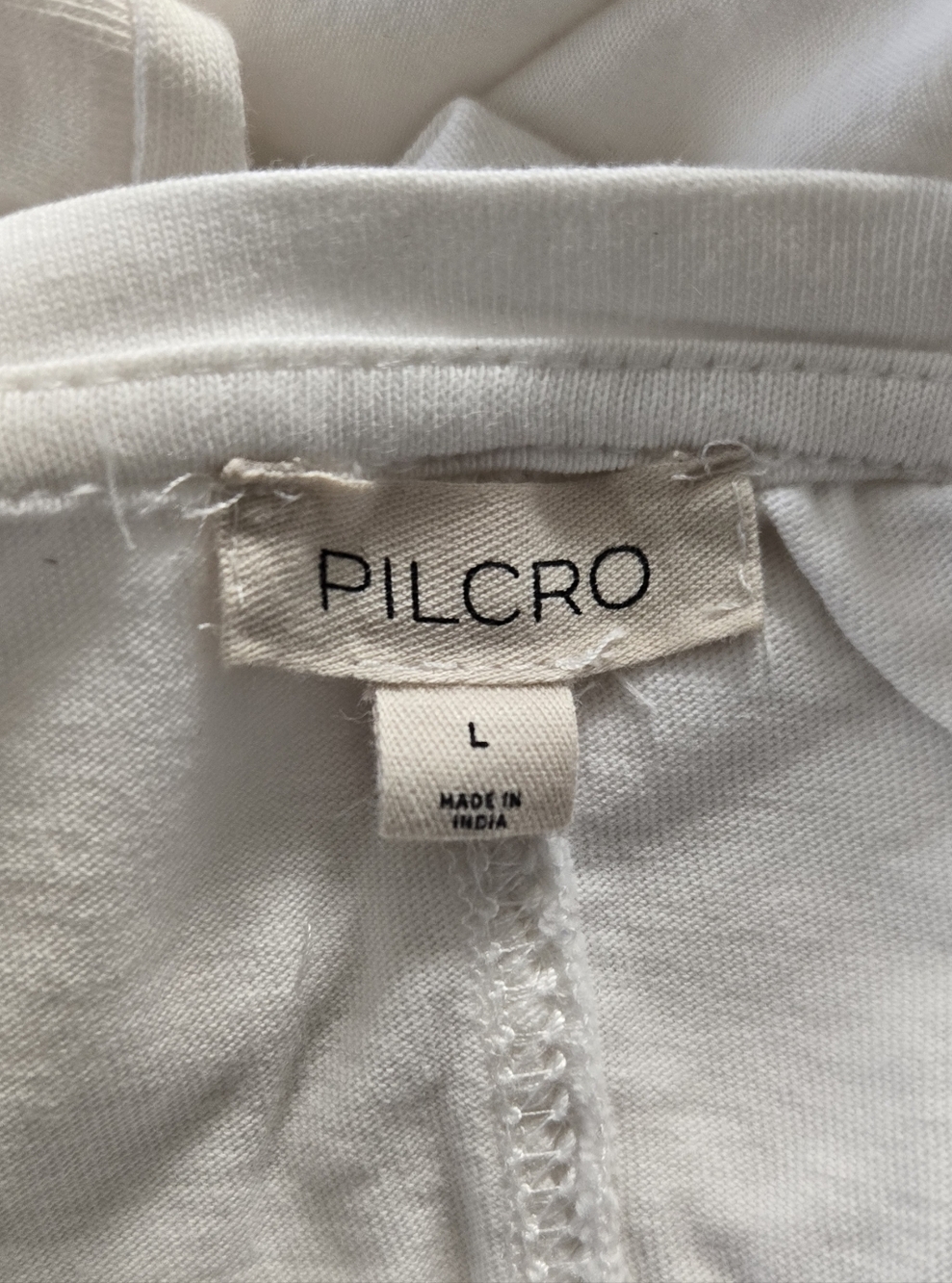 Pilcro White Maxi Dress with Navy and Coral Embroidery - Picture 7 of 8